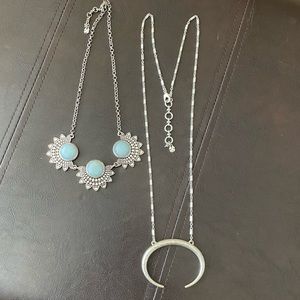 Lucky Brand Silver Necklace Bundle